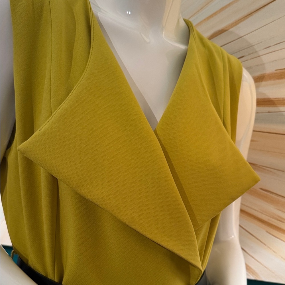 Gracia chartreuse Maxi Dress/Duster with Belt - Picture 6 of 6